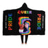 Wear Your Pride Hooded Blanket